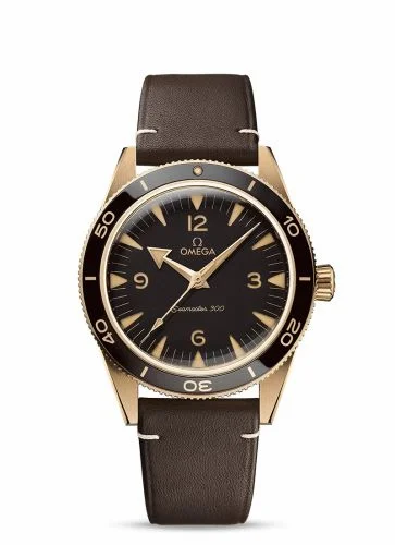 Omega Seamaster 300 Master Chronometer Bronze Gold / Brown / Strap 234.92.41.21.10.001 (23492412110001)